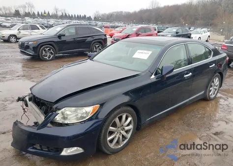 2009 Lexus Ls 460 from USA, damaged, VIN JTHBL46F395086342